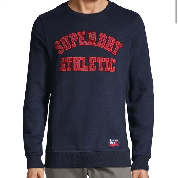 Superdry Other - SUPERDRY embroidered cotton blend sweatshirt